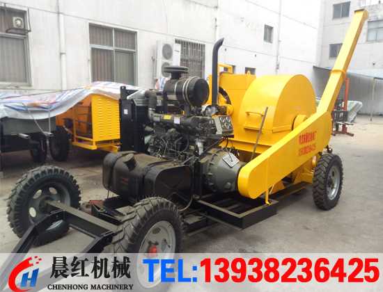 移動式大型木屑粉碎機
