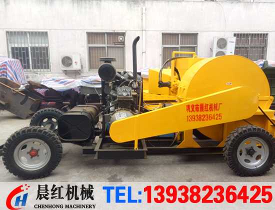移動式大型木屑粉碎機